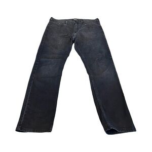 Paige‎ Men’s Lennox Jeans Black Tapered Stretch Denim Size 36